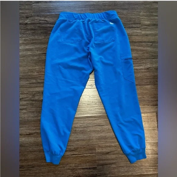 Figs Zamora Jogger Scrubs Blue size Large - Picture 4 of 7